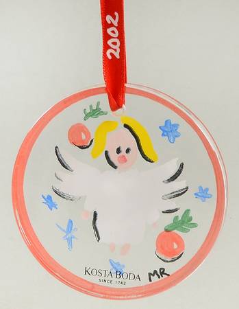 Annual Christmas Ornament 2002-Angel - Boxed