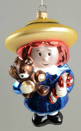 Kurt Adler Christmas Ornament Madeline - Boxed