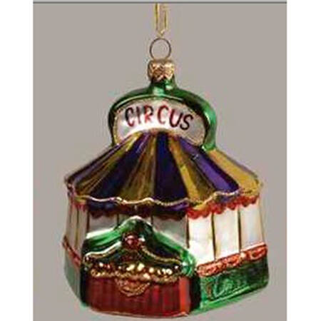 Kurt Adler Christmas Ornament Circus-Tent - With Box
