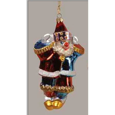 Kurt Adler Christmas Ornament Circus-Clown - With Box Bx48a