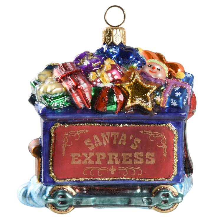 Kurt Adler Christmas Ornament Gift Car - No Box