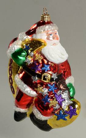 Santa Collection Santa On Moon - No Box
