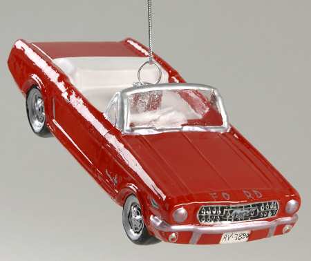 Kurt Adler Christmas Ornament Ford Mustang - Boxed