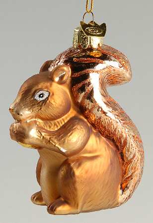 Kurt Adler Christmas Ornament Squirrel - Boxed