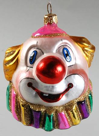 Kurt Adler Christmas Ornament Clown - No Box