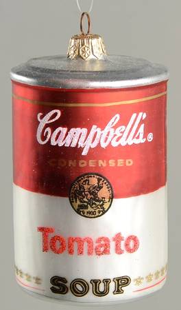 Kurt Adler Christmas Ornament Campbell's Soup Can - Boxed
