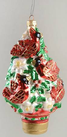 Twelve Days of Christmas-Ornament Four Calling Birds - Boxed