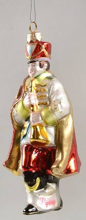 Twelve Days of Christmas-Ornament Eleven Pipers Piping - Boxed
