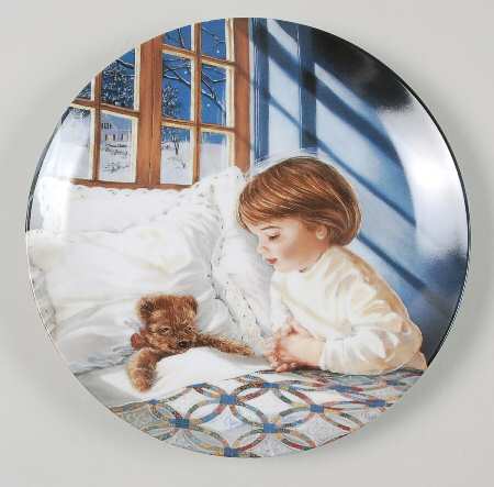 Sweetness and Grace Plates by Edwin Knowles