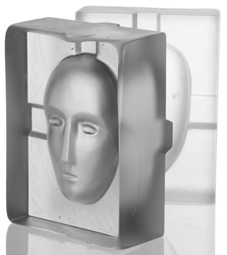 Kosta Boda Figurines Cell Box For Brains Sculpture - Boxed