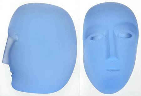 Kosta Boda Figurines Brains-Karolina Blue - Boxed
