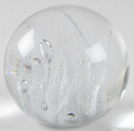 Kosta Boda Figurines Round Paperweight - Boxed