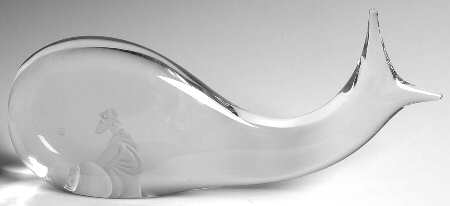 Kosta Boda Figurines Jonah And The Whale-Large - No Box 60