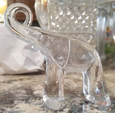 Kosta Boda Figurines Elephant-Small - Boxed