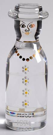 Kosta Boda Annual Paperweight Aunt Rosie - Boxed