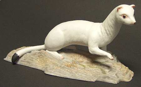Kazmar Porcelain Figurines Ermine - No Box