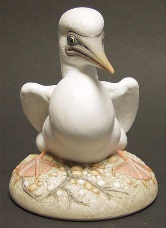 Kazmar Porcelain Figurines Red Footed Booby - No Box
