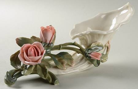 Karl Ens Figurine Cornucopia Vase - No Box