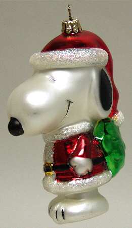 Peanuts Snoopy Santa - Boxed