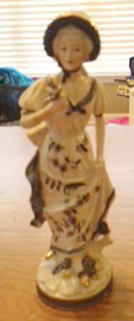 KPM Figurines Victorian Lady - No Box