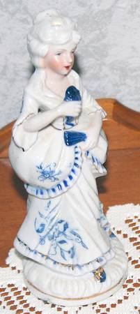 KPM Figurines Victorian Lady - No Box