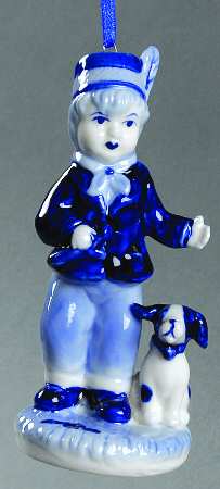 China & Lace - Delft Blue Dutch Boy - No Box