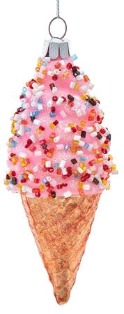 Sweet Shoppe Pink Ice Cream Cone - No Box 39a
