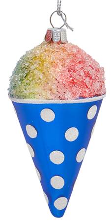 Sweet Shoppe Rainbow Snow Cone W/ Blue Cone - No Box 53c