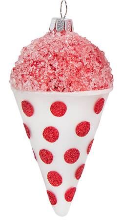 Sweet Shoppe Red Snow Cone W/ White Cone - No Box 53a