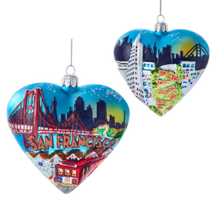 Cityscapes San Francisco Heart - Boxed