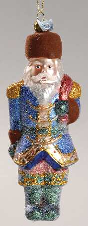 Wynterclaus Collection Santa Nutcracker-Blue Jacket - Boxed