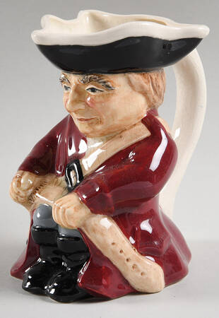 Tinker-Tailor Toby Jug by Roy Kirkham Pottery