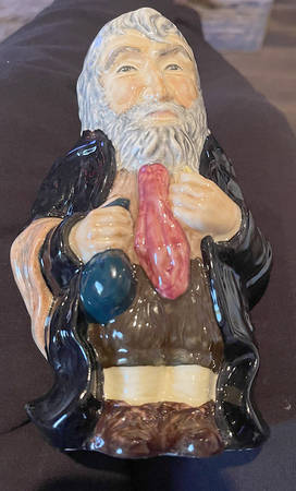 Charles Dickens Toby Jug by Roy Kirkham Pottery