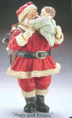 Fabriche Santas Hugs & Kisses - With Box