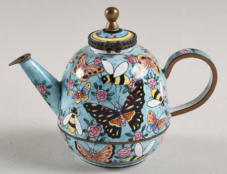Trinket Boxes Butterflies, Bees, And Flowers - No Box