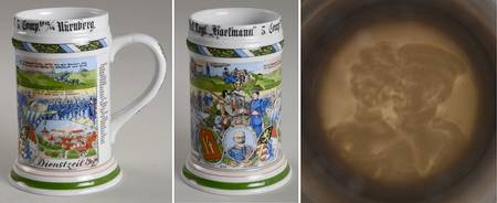 Regimental Beer Steins Soldier, Nuremburg - No Box