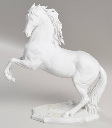 Horses Neapolitano (White Bisque)-No Base - No Box Nb48a