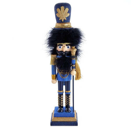 Hollywood Nutcracker Blue And Gold Soldier - Boxed