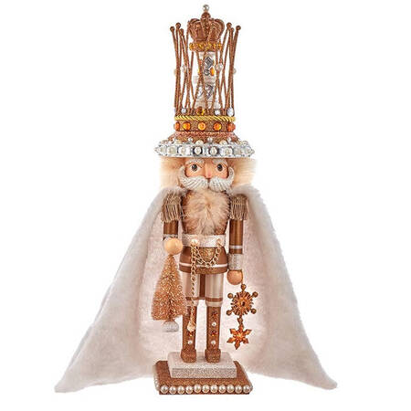 Hollywood Nutcracker Gold Gem King - Boxed
