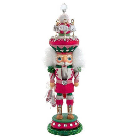Hollywood Nutcracker Pink And Green Ballet Soldier - Boxed