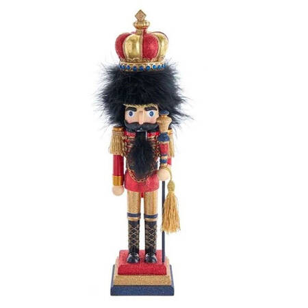 Hollywood Nutcracker Red And Gold King - Boxed