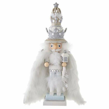 Hollywood Nutcracker White Fur King - Boxed
