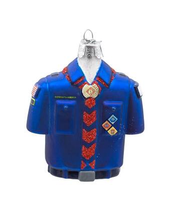 Boy Scouts - Blown Glass Cub Scout Shirt - No Box