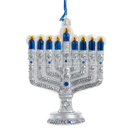 Hanukkah - Noble Gems Hanukkah Menorah - Boxed