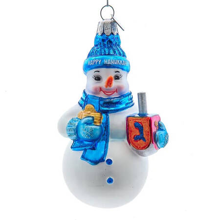 Hanukkah - Noble Gems Hanukkah Snowman - Boxed