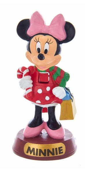Mickey & Friends Nutcrackers Minnie With Gift Bag - Boxed