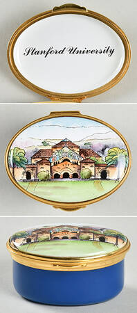 Kingsley Enamels Boxes Stanford University - Boxed