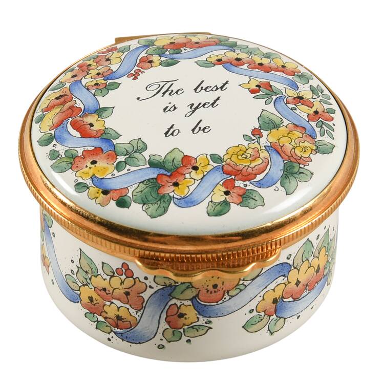 Kingsley Enamels Boxes The Best Is Yet To Be - No Box