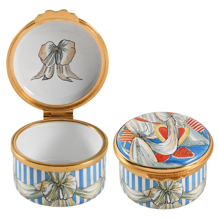 Kingsley Enamels Boxes Bows - Boxed