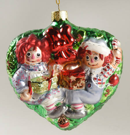 Raggedy Ann & Andy Raggedy Ann & Andy Heart - Boxed